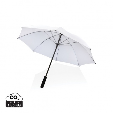 Logotrade promotional giveaway image of: 23" Impact AWARE™ RPET 190T Storm proof umbrella